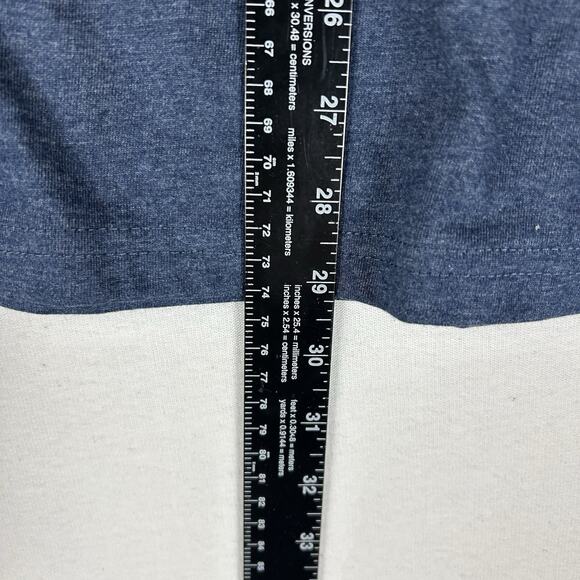 Home Of The Brave American Flag T-Shirt Men's Medium Blue Graphic Tee Casual Top - Picture 6 of 7